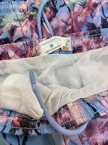 одежда для купания: Мужские пляжные/плавательные шорты Primark “Capes”. - Размер: XS, M — 4