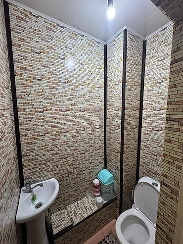 балыкчы пляж: 2 комнаты, 52 м², 105 серия, 1 этаж, Косметический ремонт — 7