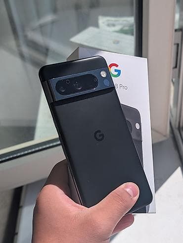 nokia 9: Google Pixel 8 Pro, Б/у, 128 ГБ, цвет - Черный, 1 SIM, eSIM — 1