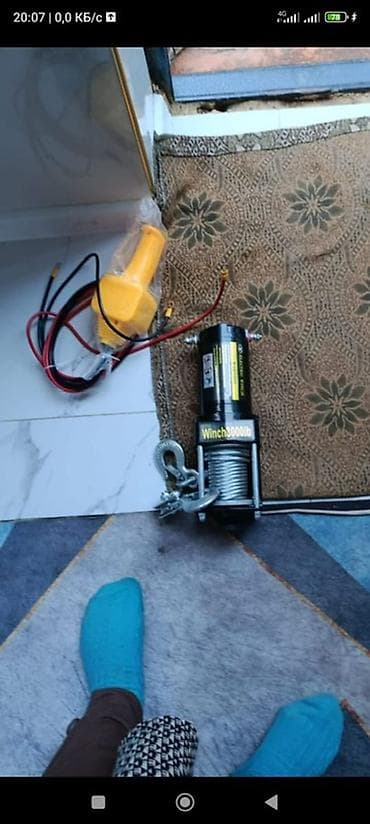 Лебедка электрическая Winch 3000 lb (≈1360 кг) - Тяговое усилие: 3000 — 1