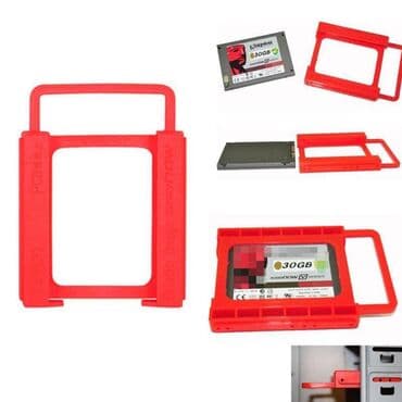 Пластиковый кронштейн для крепления HDD 2.5" to 3.5 inch plastic at lalafo.kg Пластиковый кронштейн для крепления HDD 2.5" to 3.5 inch plastic