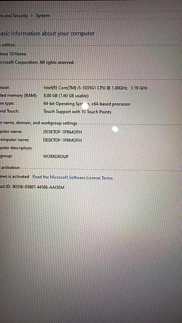 lg v10: Офисный, Б/у, Intel Core i5 — 4