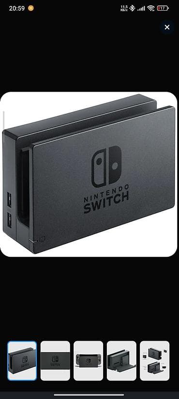 xbox 360 console: Док-станция Nintendo Switch + HDMI-кабель - Оригинальная док-станция — 1