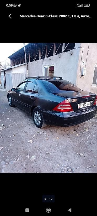 рулевая рейка портер 1: Mercedes-Benz C-Class: 2002 г., 1.8 л, Автомат, Бензин, Седан — 3