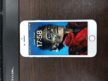 айвон 5: IPhone 8, Б/у, 64 ГБ, Белый, Чехол, Кабель, 100 % — 2