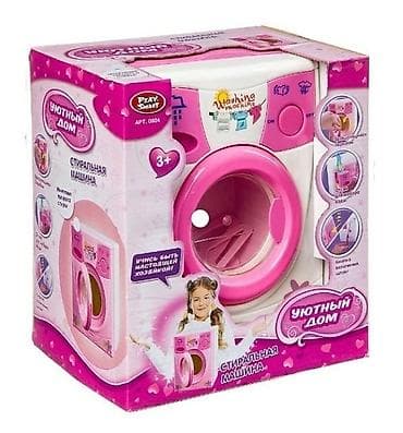 Товары для новорождённых: Стиральная машина детская с водой и вешалкой и звуком — 2