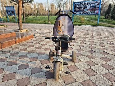 Детский велосипед, 3-колесный, 3 - 4 года, Для мальчика, Б/у