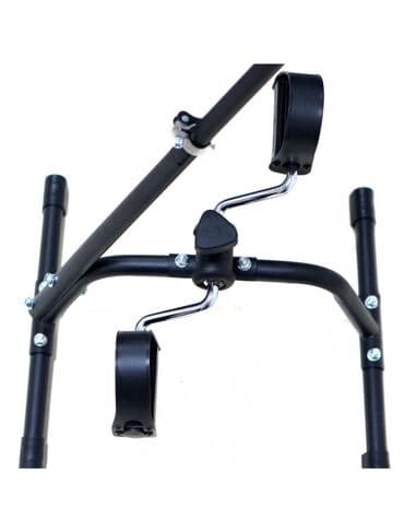 купить домашний тренажер велосипед: 2в1 велотренажер и тренажер рук 🟡 регулировка нагрузки для рук и ног — 7