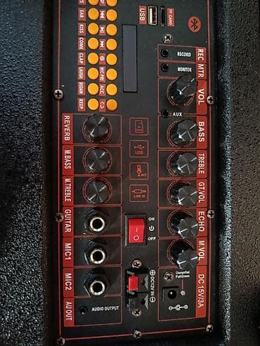 Наушники: Продаю новую малогабаритную, но тяжелую колонку, мощность 300 ватт. В — 3