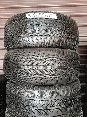 Автомобильные шины, размер 215/55 R16. Особенности: - Направленный