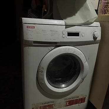 Б/У Стиральная машина VESTEL, фронтальная загрузка. Можно на скупку at lalafo.kg Б/У Стиральная машина VESTEL, фронтальная загрузка. Можно на скупку