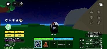 Продам игровой аккаунт Roblox: Blox Fruits Характеристики: - Уровень