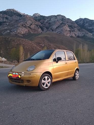 Унаа сатуу: Daewoo Matiz: 1999 г., 0.8 л, Кол менен иштөөчү, Бензин, Хетчбек — 1