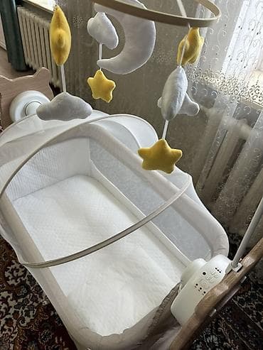 foldable table: Люлька, Колыбель, Дерево, цвет - Бежевый — 2