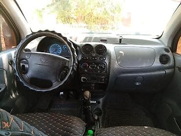 Унаа: Daewoo Matiz: 2002 г., 0.8 л, Кол менен иштөөчү, Бензин, Седан — 4