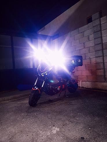 tir: 🔋 Батарея 72V23A ёмкость. ⚡ мощность 4кВт в пике. 🔝 Максимальная — 2