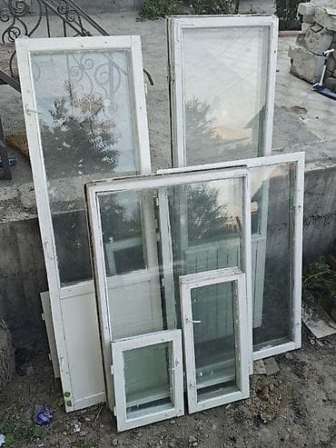 стекло бу: Готовое деревянное окно, Б/у, Без установки, Без рассрочки — 1