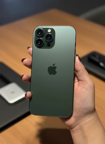 s20 fe бу: IPhone 13 Pro Max, Колдонулган, 256 ГБ, Alpine Green, 81 % — 1