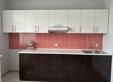 мойка с тумбой для кухни купить: Кухонный гарнитур с вытяжкой и мойкой - Прямая линейка шкафов: верх – — 1