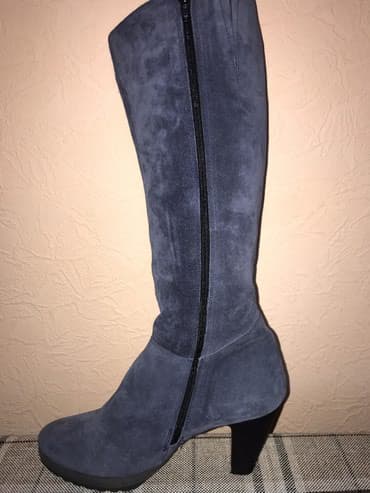 сапоги лакированные на высоких каблуках: Сапоги 38р — 2