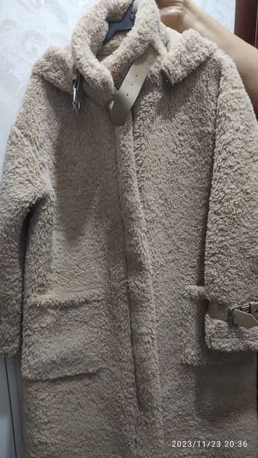Шуба, По колено, M, L