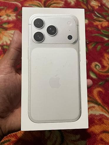 IPhone 17 Pro, Серебристый, Коробка