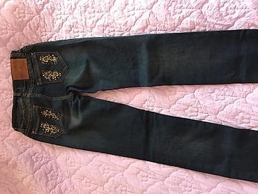 Платья: Джинсы Турция размер 38-36новые очень красивые со стразами цена 1300 — 3