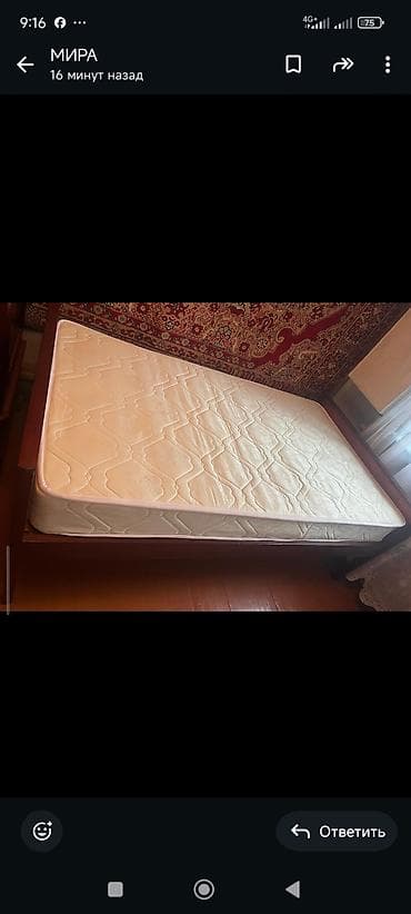 ищу диван бу: Гарнитур для зала, Дерево, цвет - Коричневый — 10