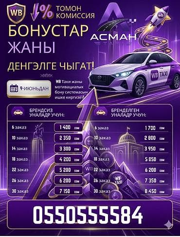 Вакансии: Требуется Водитель такси - С личным транспортом, Премии, Подработка — 1