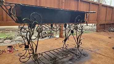 лежак для бассейна: Мангал Классический — 1