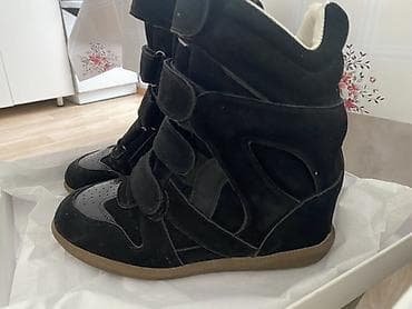 Атайын кийим: Батинкелер, 37, Isabel Marant, Колдонулган, түсү - Кара, Өзү алып кетүү — 1