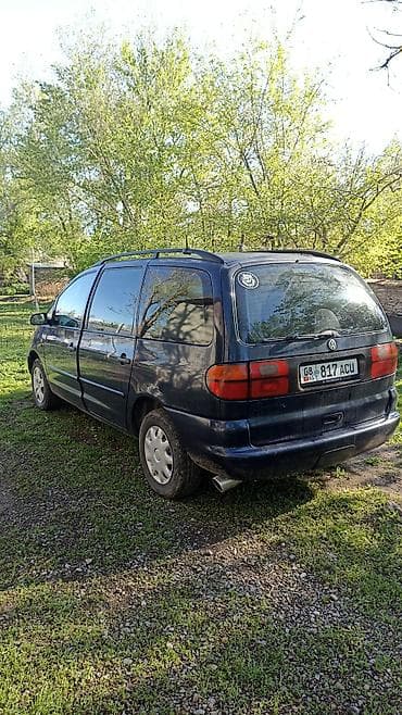 леворульные минивэны: Volkswagen Sharan: 1996 г., 2 л, Ручные, Минивэн — 2
