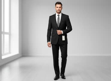 Атайын кийим: Эркектердин костюму, 4XL, Baykar, Жаңы, түсү - Кара, Өзү алып кетүү — 1