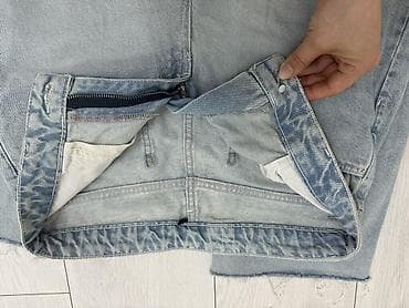 osiris d3: Свободные джинсы из плотного денима светло‑голубого (вываренного) — 2