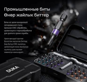 58: Набор отвёрток DUKA RS1 24 в 1 — компактный многофункциональный — 1