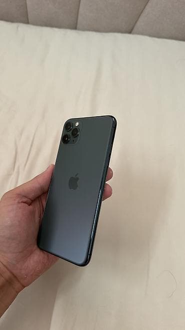 iphone 6 plus: IPhone 11 Pro Max, Б/у, 256 ГБ, Зеленый, Защитное стекло, Чехол, 85 % — 5