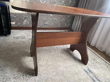 столы в зал: Кухонный стол, Прямоугольный, Нераскладной — 3