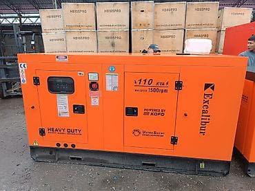 промышлен: Дизель-генератор Excalibur KPT110R (Ultra Silent, Heavy Duty) — 1