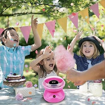 мини аппарат: Аппарат для приготовления сахарной ваты (домашний, компактный) - — 2