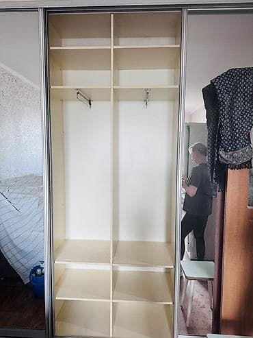 Шкафы: Шкаф купе, С зеркалом, Другой материал — 2