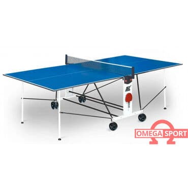 настольный теннисный стол: Теннисный стол start line compact lx с сеткой марка: start line — 1
