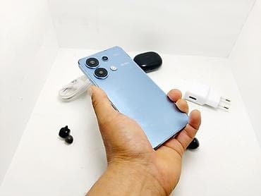 redmi 14s: Redmi, Redmi Note 13, Б/у, 128 ГБ, цвет - Синий, 1 SIM, 2 SIM — 6