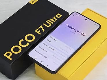 Poco F7 Ultra, Новый, 512 ГБ, цвет - Желтый, 2 SIM — 1