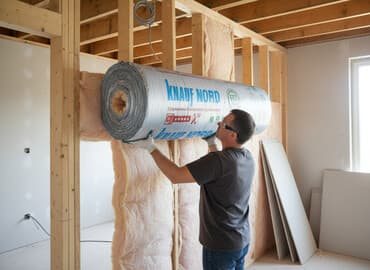 Минеральный утеплитель Knauf Nord предназначен для теплоизоляции