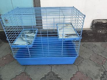 hamster kombat: Клетка для грызунов/кроликов, большая - Просторная прямоугольная — 1