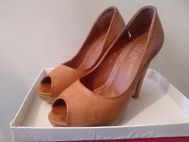 pull and beer: Туфли-лодочки на каблуке с открытым носком - Цвет — 1