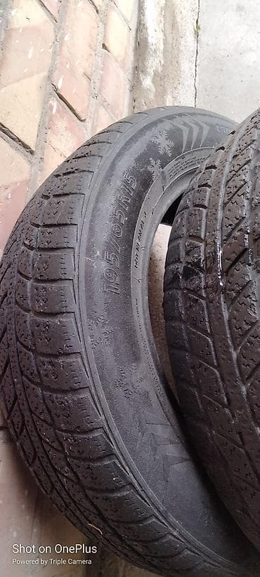 Шины 195/65/R15.Пара 3500 Зима,но отлично подойдут на весну,лето!