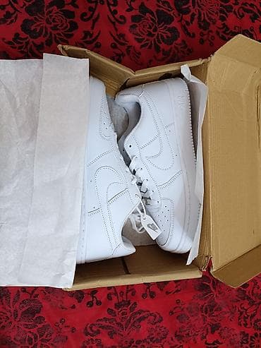 nike air force оригинал: Мужские кроссовки, 41, Nike, Новый, цвет - Белый, Самовывоз — 2