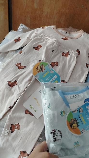 Бөбөктөр үчүн топтомдор: Комплект, түсү - Саргыч боз — 3