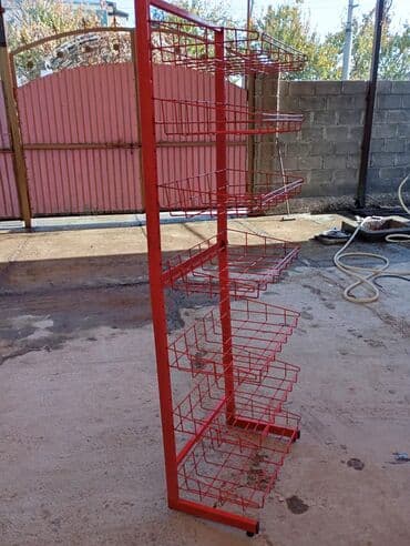 письменные столы детский: Полка для магазина, Б/у, Другой материал, Самовывоз — 1